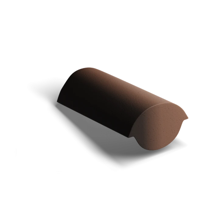 Конечная коньковая черепица Antik Коричневый (осенний лист) Kriastak